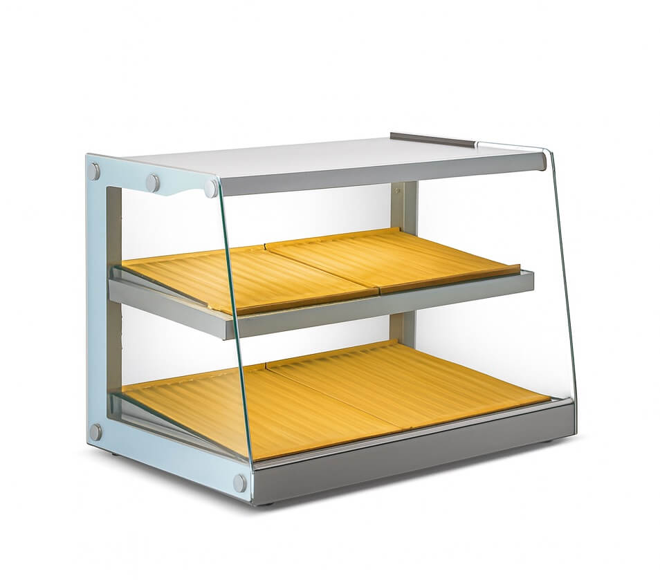 Empire Glass Countertop Display Case Bakery Deli Cake Ambient - EMP-Z100X-C Ambient Display Units Empire