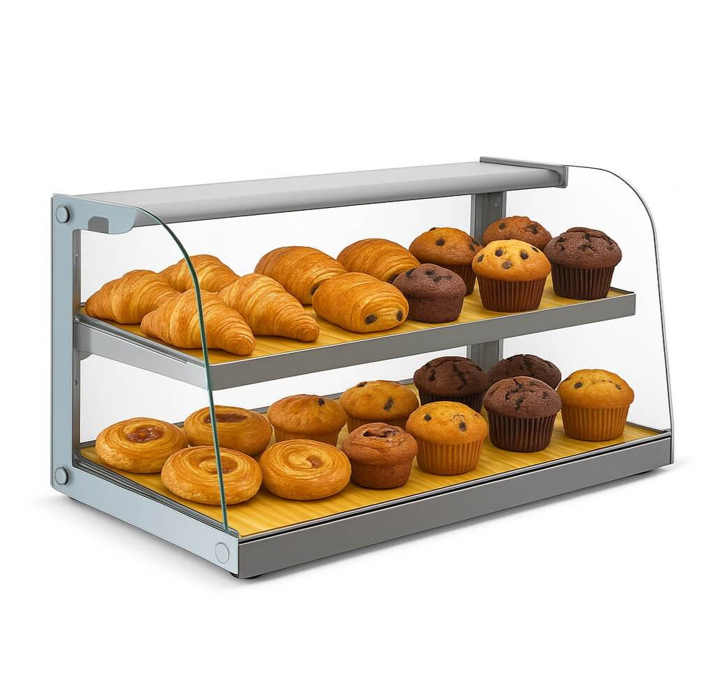 Empire Glass Countertop Display Case Bakery Deli Cake Ambient - EMP-Z150R-C Ambient Display Units Empire