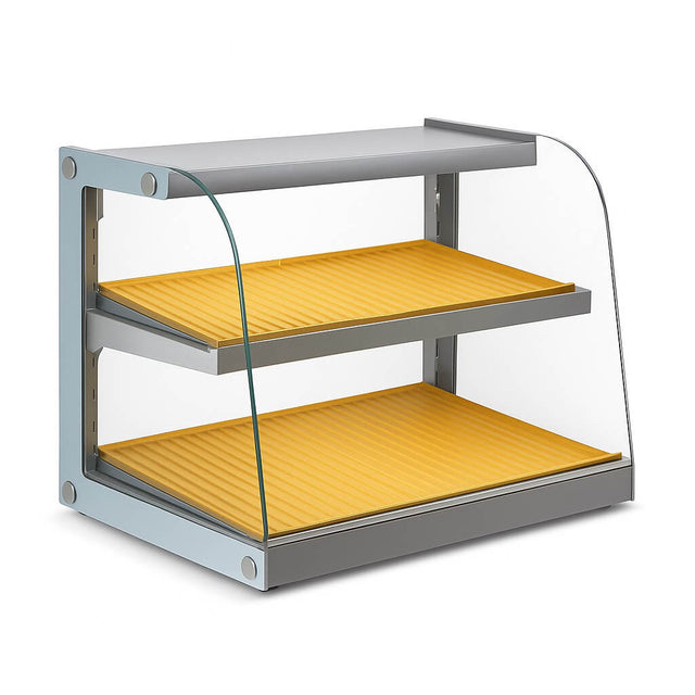 Empire Glass Countertop Display Case – Ambient Commercial Showcase 684mm Wide for Bakery Deli Cake | EMP-Z100R-C Ambient Display Units Empire