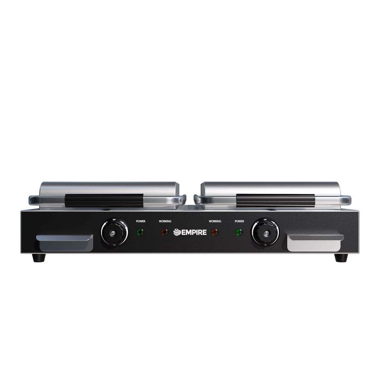 Empire Premium Ceramic Plate Double Contact Panini Grill Flat Top Flat Bottom - EMP-CCG Contact Grills & Panini Makers Empire