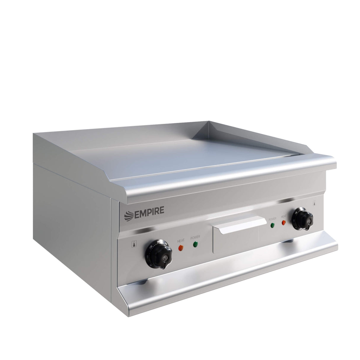 Empire Commercial Heavy-Duty Electric Griddle – Dual Zone 600mm Smooth 4.4kW- EMP-EG-600 Electric Griddles Empire
