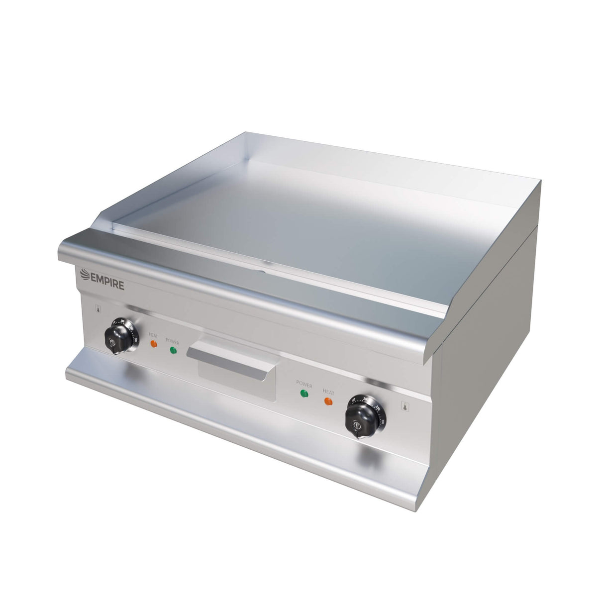 Empire Commercial Heavy-Duty Electric Griddle – Dual Zone 600mm Smooth 4.4kW- EMP-EG-600 Electric Griddles Empire