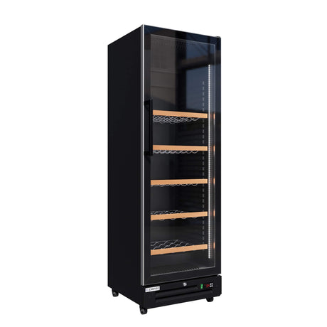 Empire Single Door Upright Wine Cooler – 78 Bottle 360L Commercial Display Fridge | CL-375WD Wine Coolers Empire