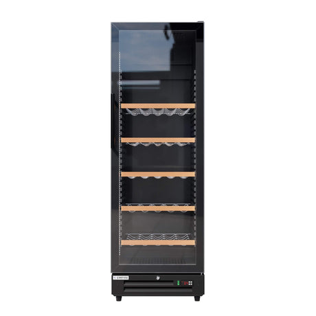 Empire Single Door Upright Wine Cooler – 78 Bottle 360L Commercial Display Fridge | CL-375WD Wine Coolers Empire