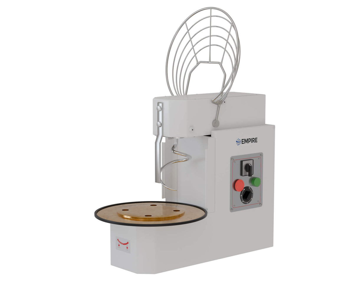 Empire Premium Single Speed Dough Mixer Removable Bowl 60 Litre / 30kg Large Capacity - EMP-SM60RB Removable Bowl Dough Mixers Empire