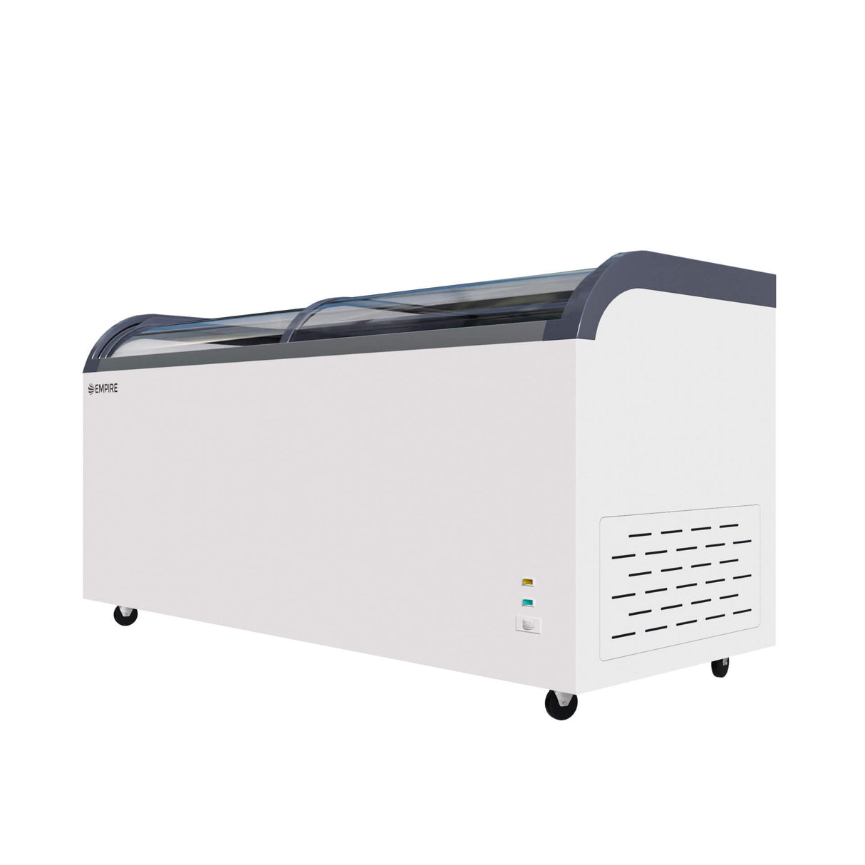 Empire Sliding Curved Glass Lid Display / Ice Cream Chest Freezer 545 Litre Capacity - EMP-CF620Q-GT Display Chest Freezers Empire