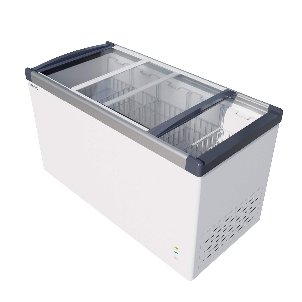 Empire Sliding Glass Lid Display / Ice Cream Chest Freezer 445 Litre Capacity - EMP-CF520P-GT Display Chest Freezers Empire