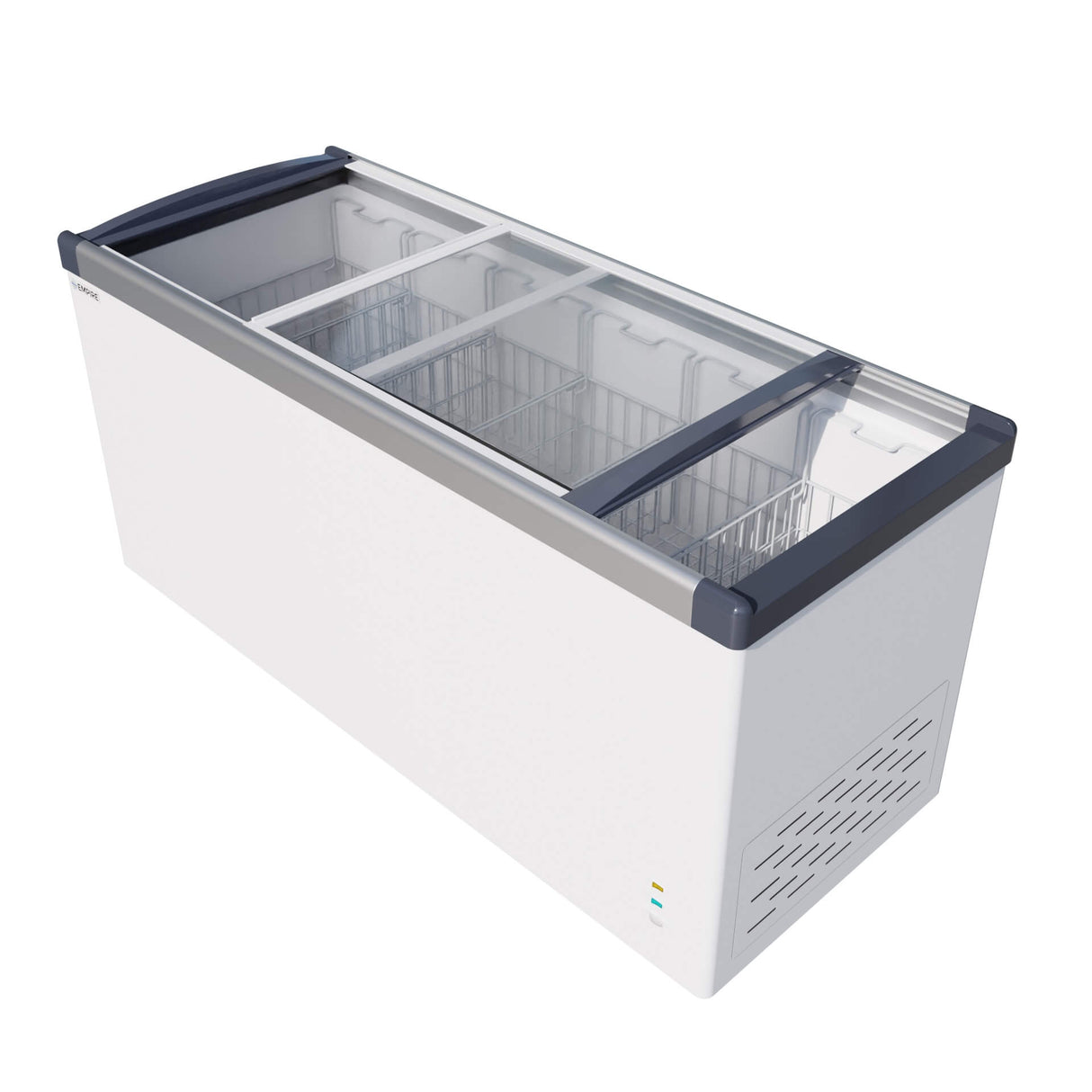 Empire Sliding Glass Lid Display / Ice Cream Chest Freezer 545 Litre Capacity - EMP-CF620P-GT Display Chest Freezers Empire
