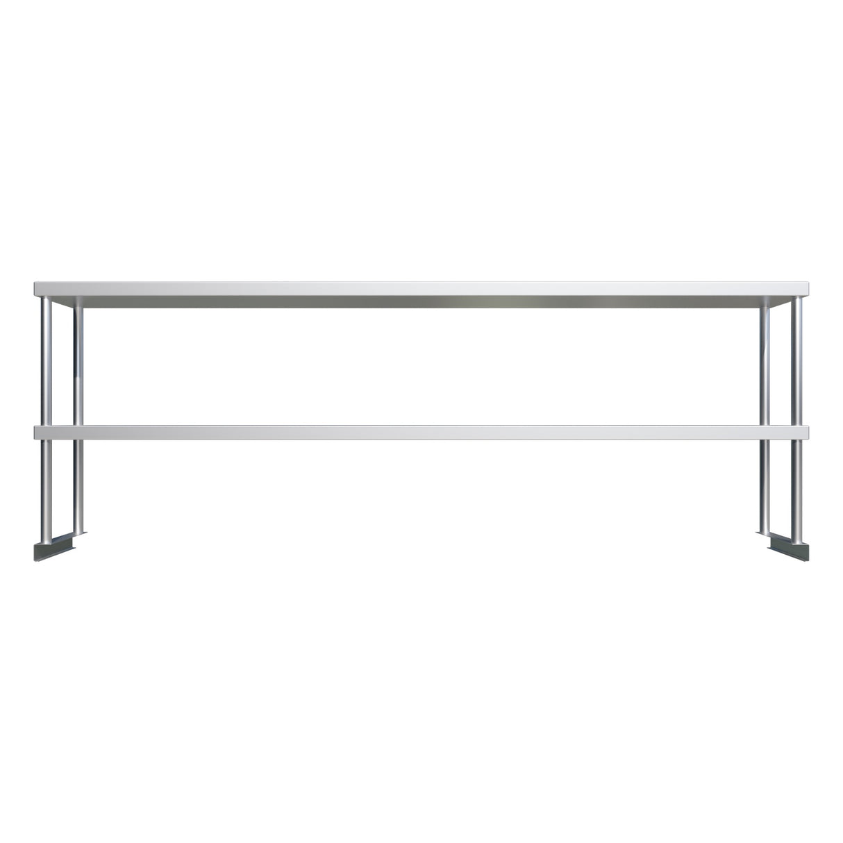 Empire Stainless Steel Double Over Shelf 1800mm Wide - OSD-1272 Stainless Steel Over Shelves Empire   