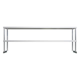 Empire Stainless Steel Double Over Shelf 1800mm Wide - OSD-1272 Stainless Steel Over Shelves Empire   