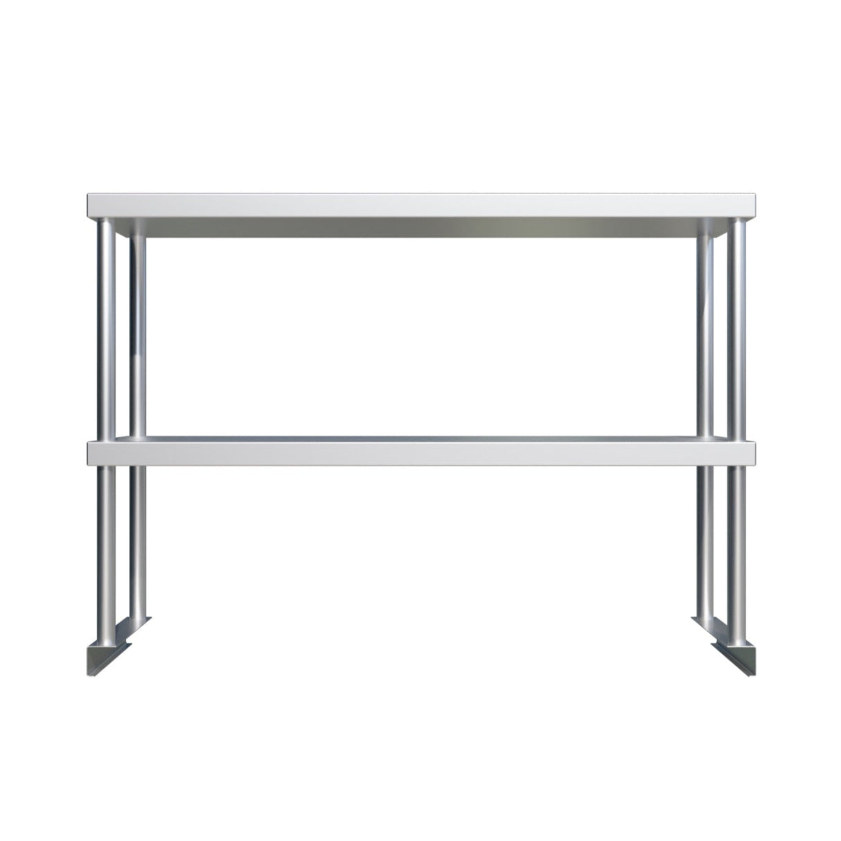 Empire Stainless Steel Double Tier Overshelf 900mm | Commercial Kitchen Table Gantry | OSD-900 Stainless Steel Over Shelves Empire