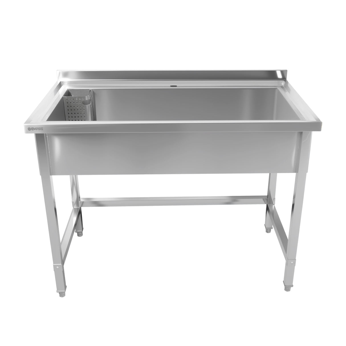 Empire Stainless Steel Extra Wide Single Pot Wash Catering Sink 1200mm | EMP-PW1200 Pot Wash Sinks Empire