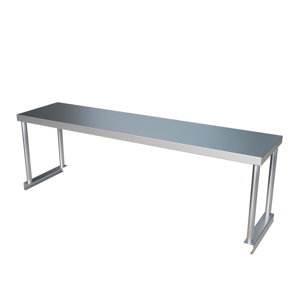 Empire Stainless Steel Single Tier Overshelf 1200mm | Commercial Kitchen Table Gantry | OS-1200 Stainless Steel Over Shelves Empire