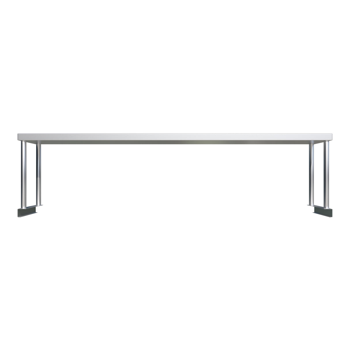 Empire Stainless Steel Single Tier Overshelf 1500mm | Commercial Kitchen Table Gantry | OS-1500 Stainless Steel Over Shelves Empire