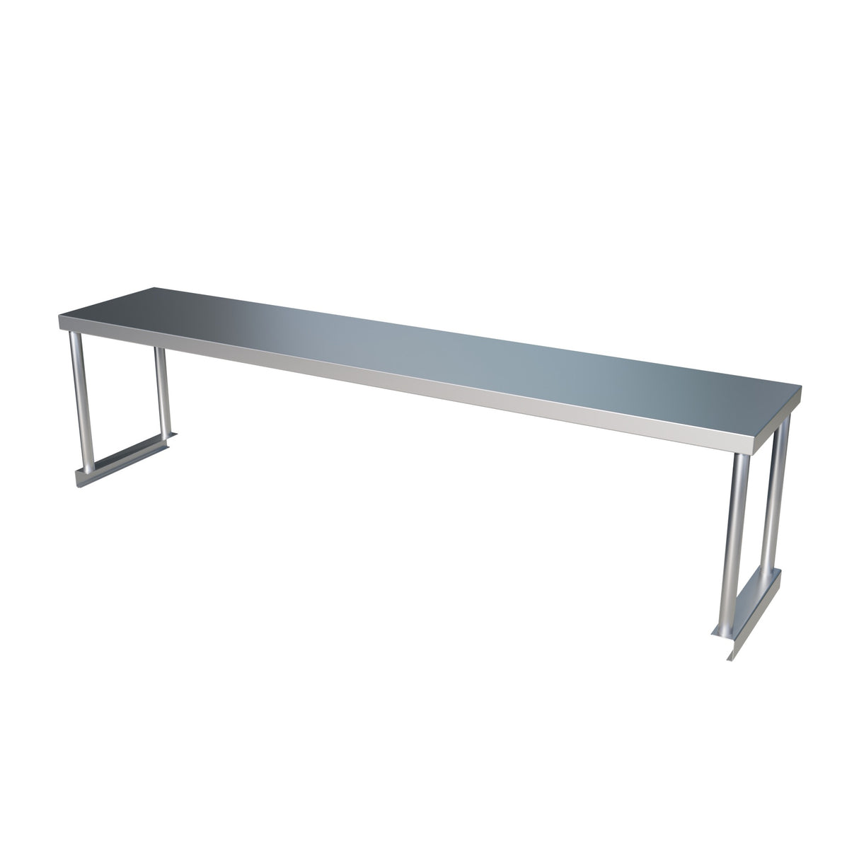 Empire Stainless Steel Single Tier Overshelf 1500mm | Commercial Kitchen Table Gantry | OS-1500 Stainless Steel Over Shelves Empire