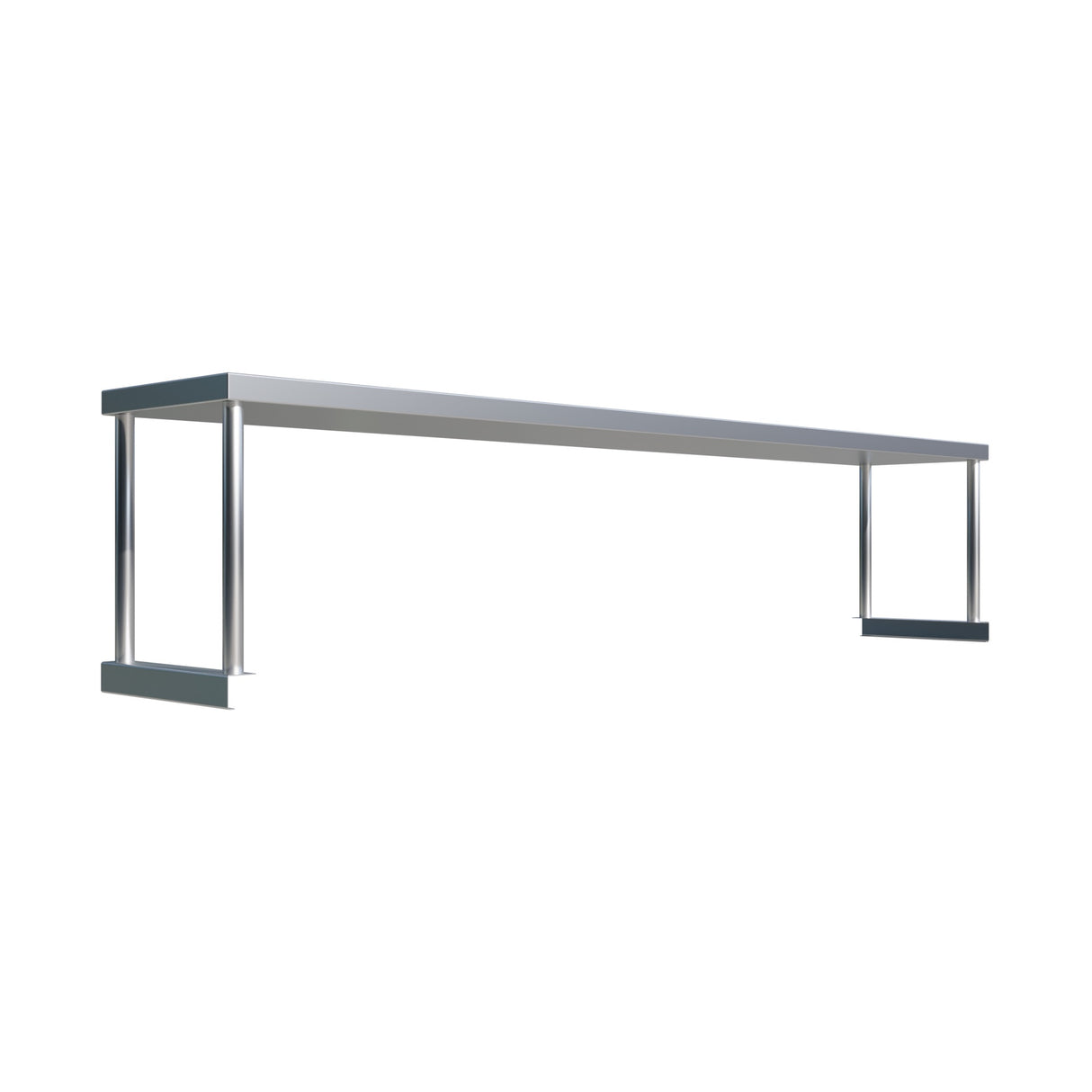 Empire Stainless Steel Single Tier Overshelf 1800mm | Commercial Kitchen Table Gantry | OS-1800 Stainless Steel Over Shelves Empire