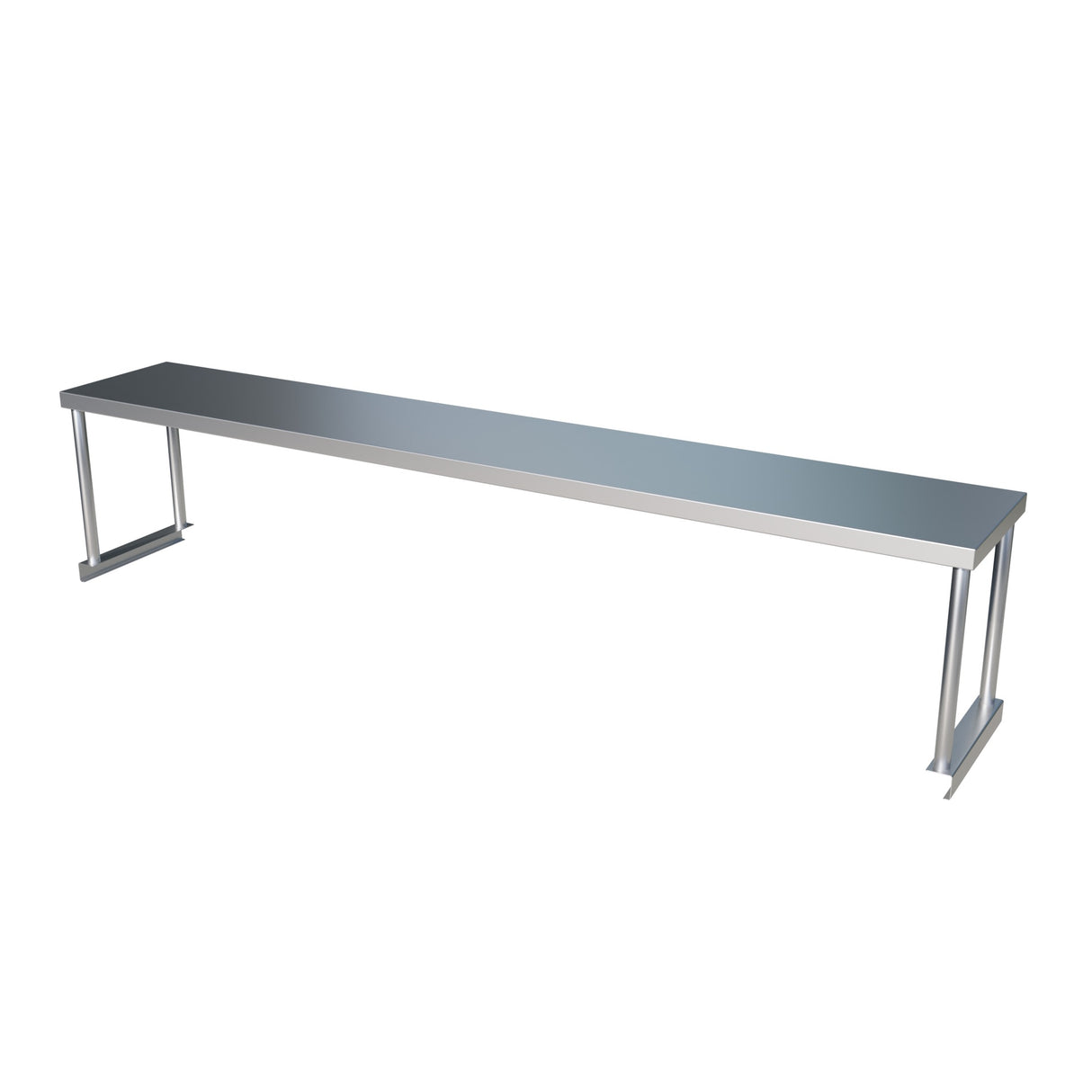 Empire Stainless Steel Single Tier Overshelf 1800mm | Commercial Kitchen Table Gantry | OS-1800 Stainless Steel Over Shelves Empire