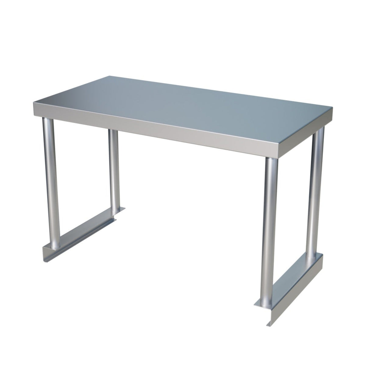 Empire Stainless Steel Single Tier Overshelf 600mm | Commercial Kitchen Table Gantry | OS-60 Stainless Steel Over Shelves Empire