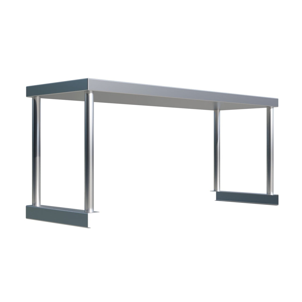 Empire Stainless Steel Single Tier Overshelf 900mm | Commercial Kitchen Table Gantry | OS-900 Stainless Steel Over Shelves Empire