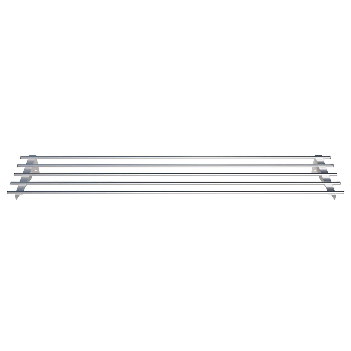 Empire Stainless Steel Tube Wall Shelf 1800mm - TWS-1800 Stainless Steel Wall Shelves Empire