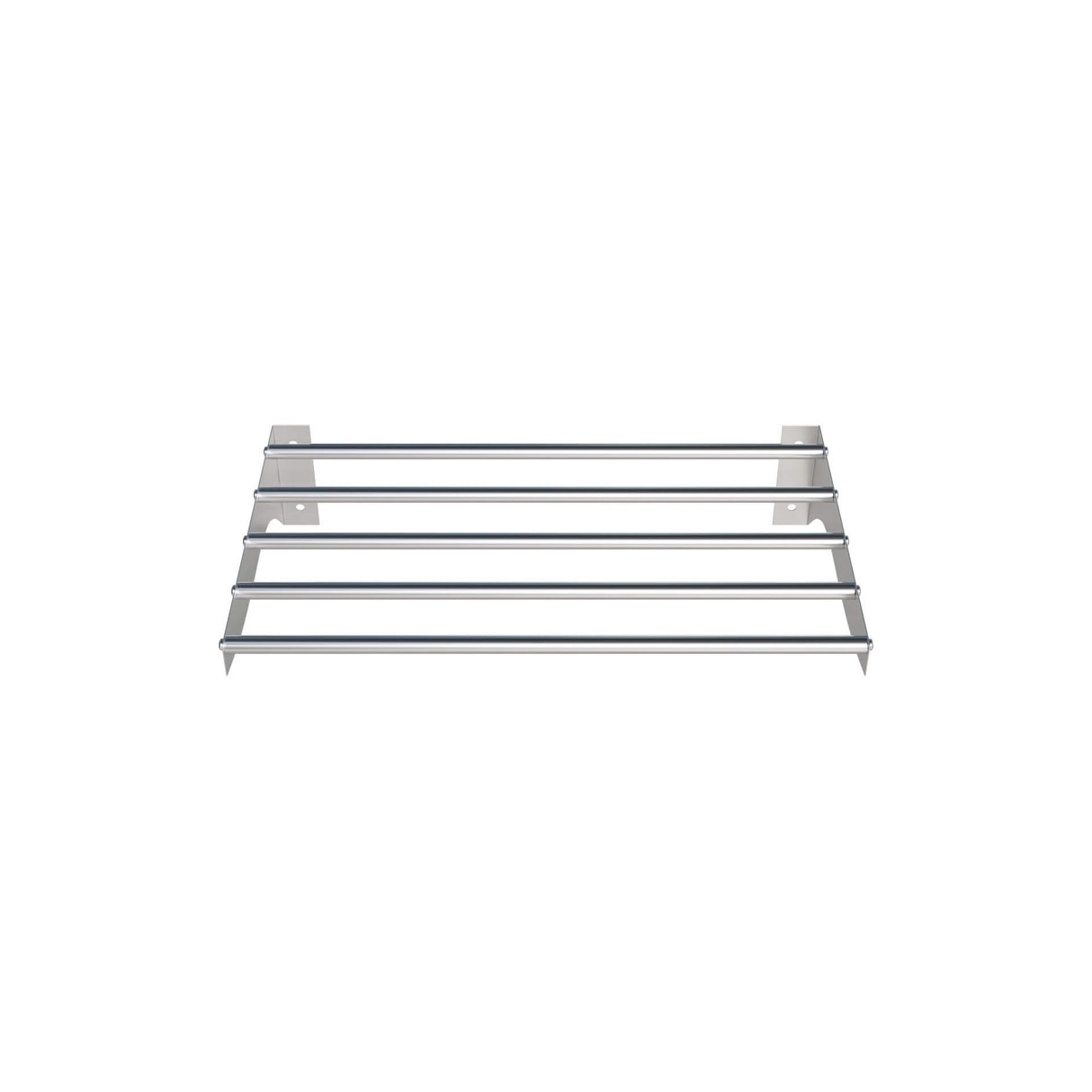 Empire Stainless Steel Tube Wall Shelf 600mm - TWS-0600 Stainless Steel Wall Shelves Empire