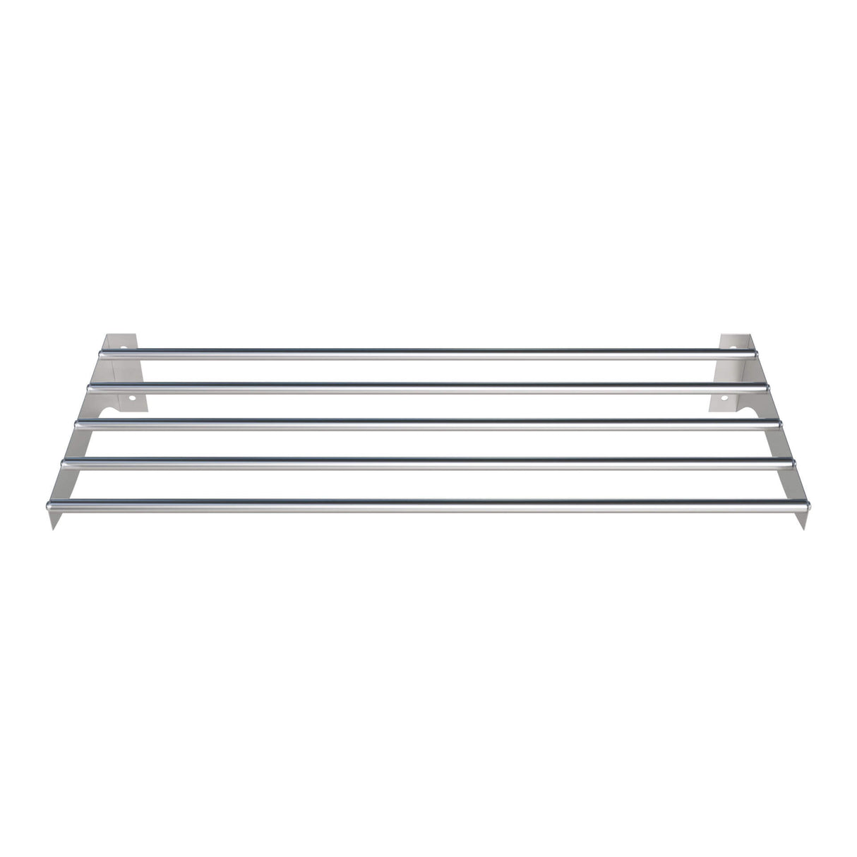 Empire Stainless Steel Tube Wall Shelf 900mm - TWS-0900 Stainless Steel Wall Shelves Empire
