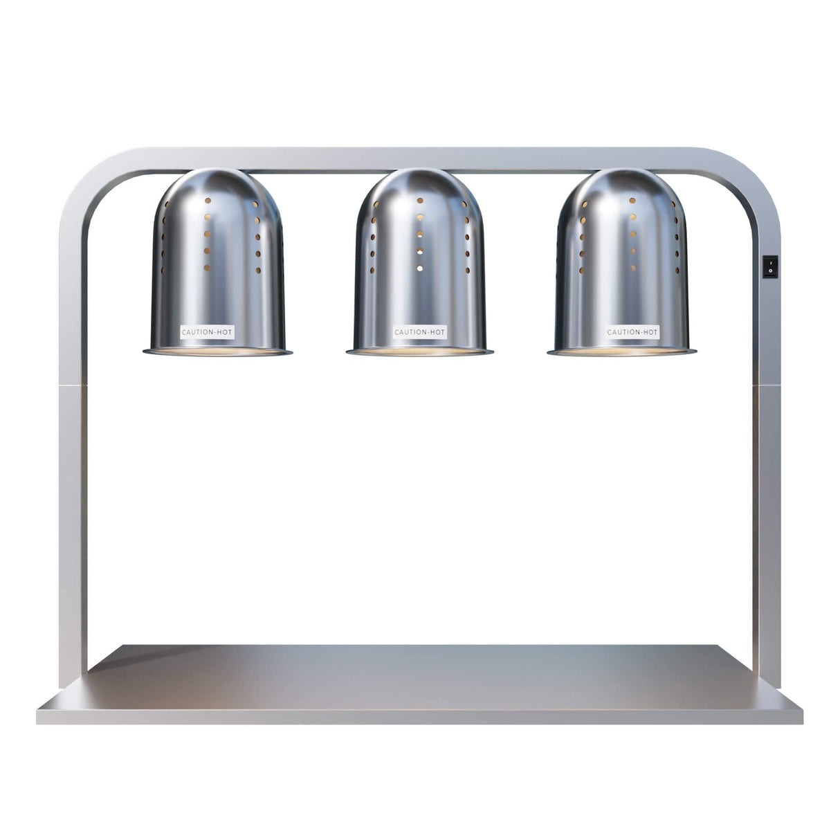 Empire Triple Lamp Electric Heated Display Buffet with GN 1/1 Size Base | EMP-3LHD-E Carvery Servery Units Empire