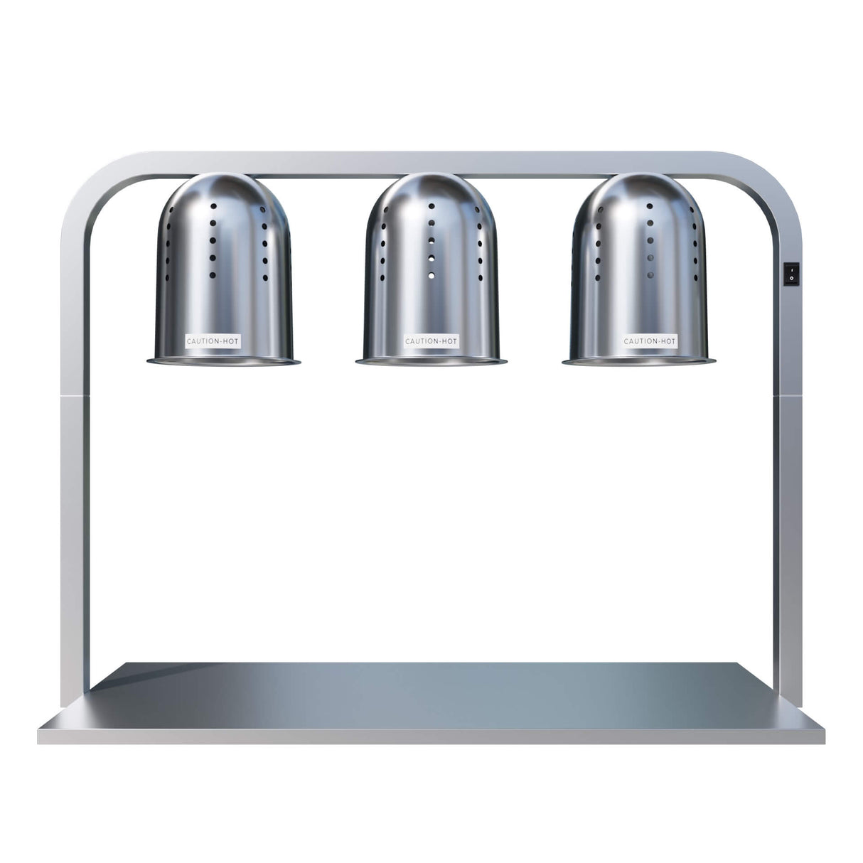 Empire Triple Lamp Electric Heated Display Buffet with GN 1/1 Size Base | EMP-3LHD-E Carvery Servery Units Empire