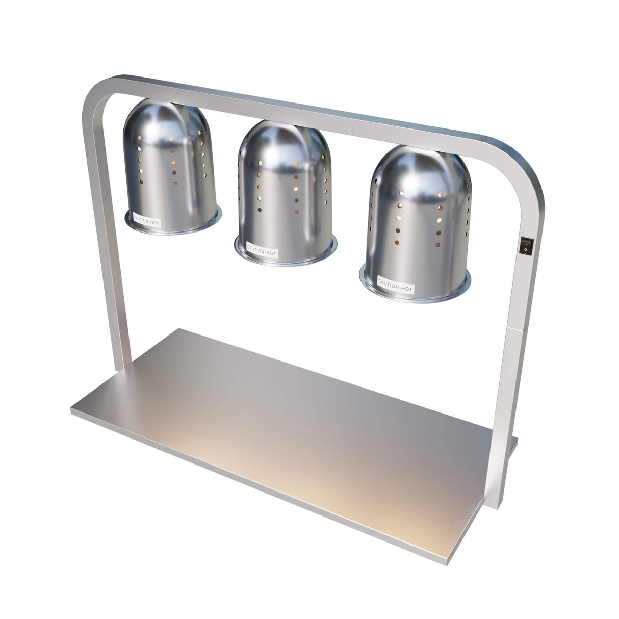 Empire Triple Lamp Electric Heated Display Buffet with GN 1/1 Size Base | EMP-3LHD-E Carvery Servery Units Empire