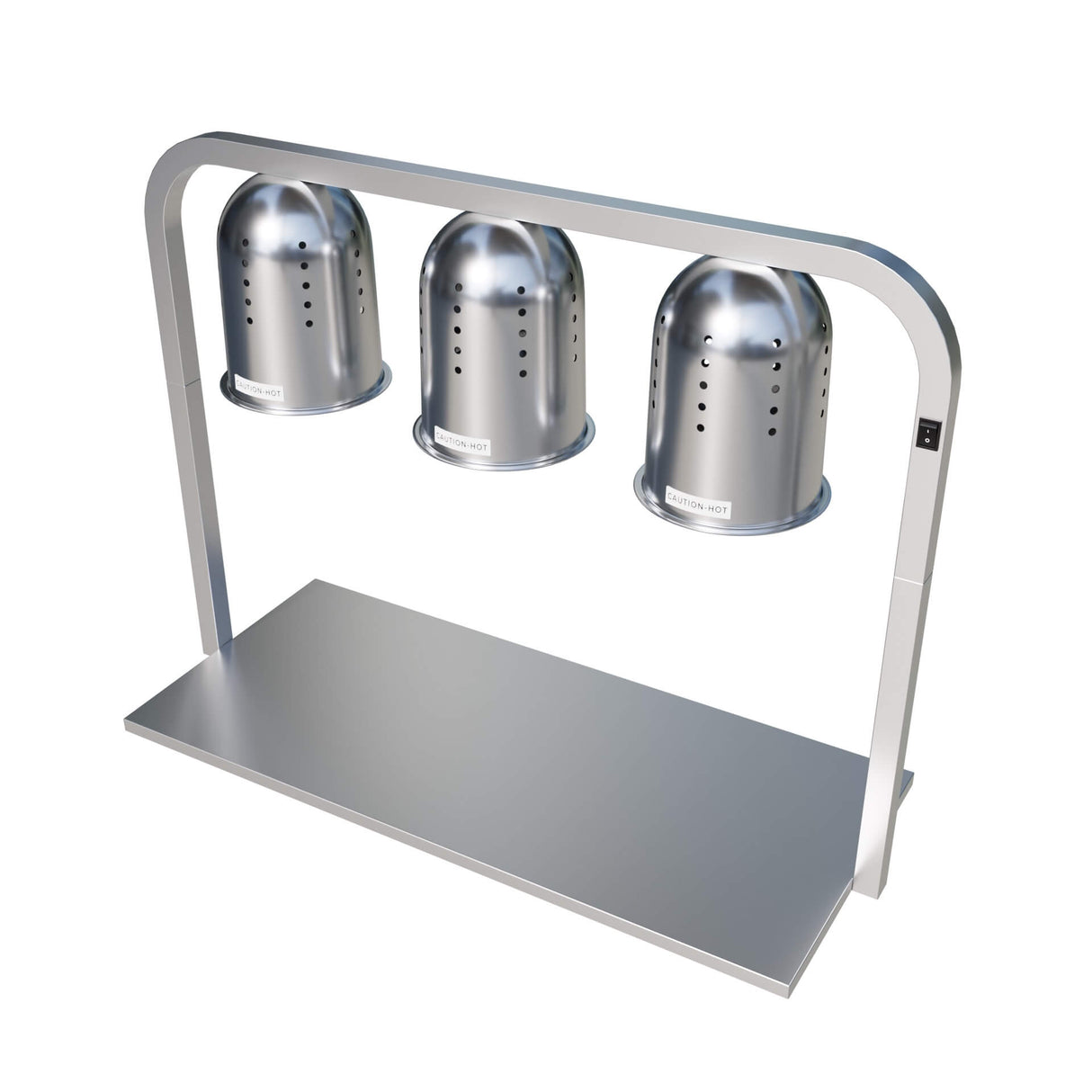 Empire Triple Lamp Electric Heated Display Buffet with GN 1/1 Size Base | EMP-3LHD-E Carvery Servery Units Empire