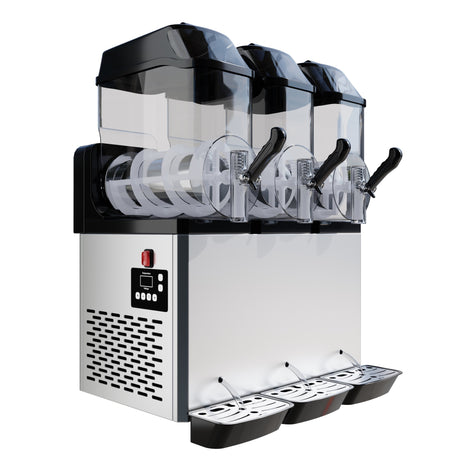 Empire Triple Tank Slush Machine – 3 x 12L Commercial Frozen Drink Maker - Fast Cool & Easy Clean | EMP-SLUSH3 Slush Machines Empire