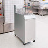 Empire Twin Basket Single Tank Fryer – Nat Gas & LPG, 4 Burner, 28L, 100,000 BTU | EMP-MGEF-4-OZ Freestanding Gas Fyers Empire