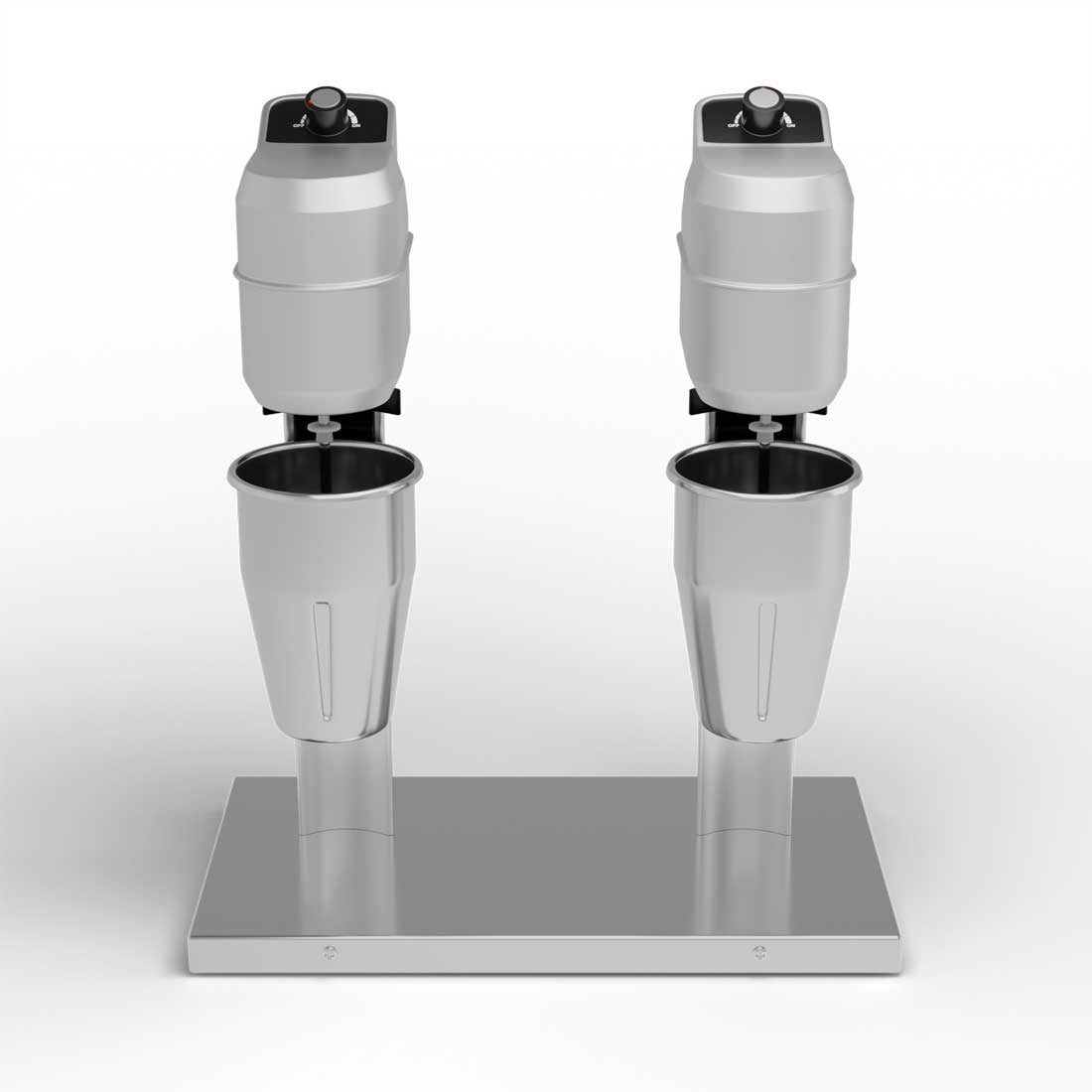 Empire Twin Head Milkshake Maker Bar Mixer Machine and Cups - EMP-DMSM Milkshake Makers Empire