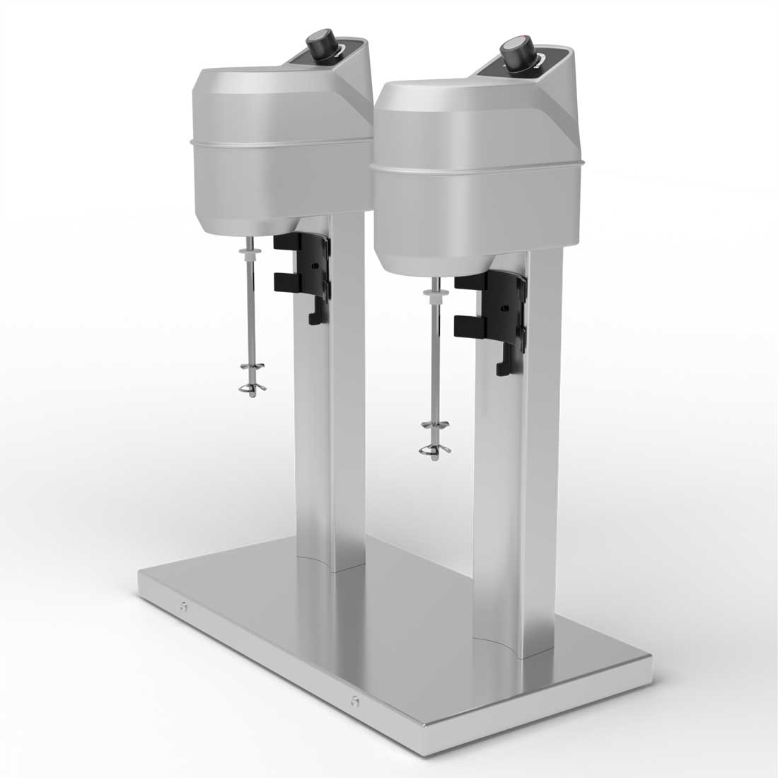 Empire Twin Head Milkshake Maker Bar Mixer Machine and Cups - EMP-DMSM Milkshake Makers Empire