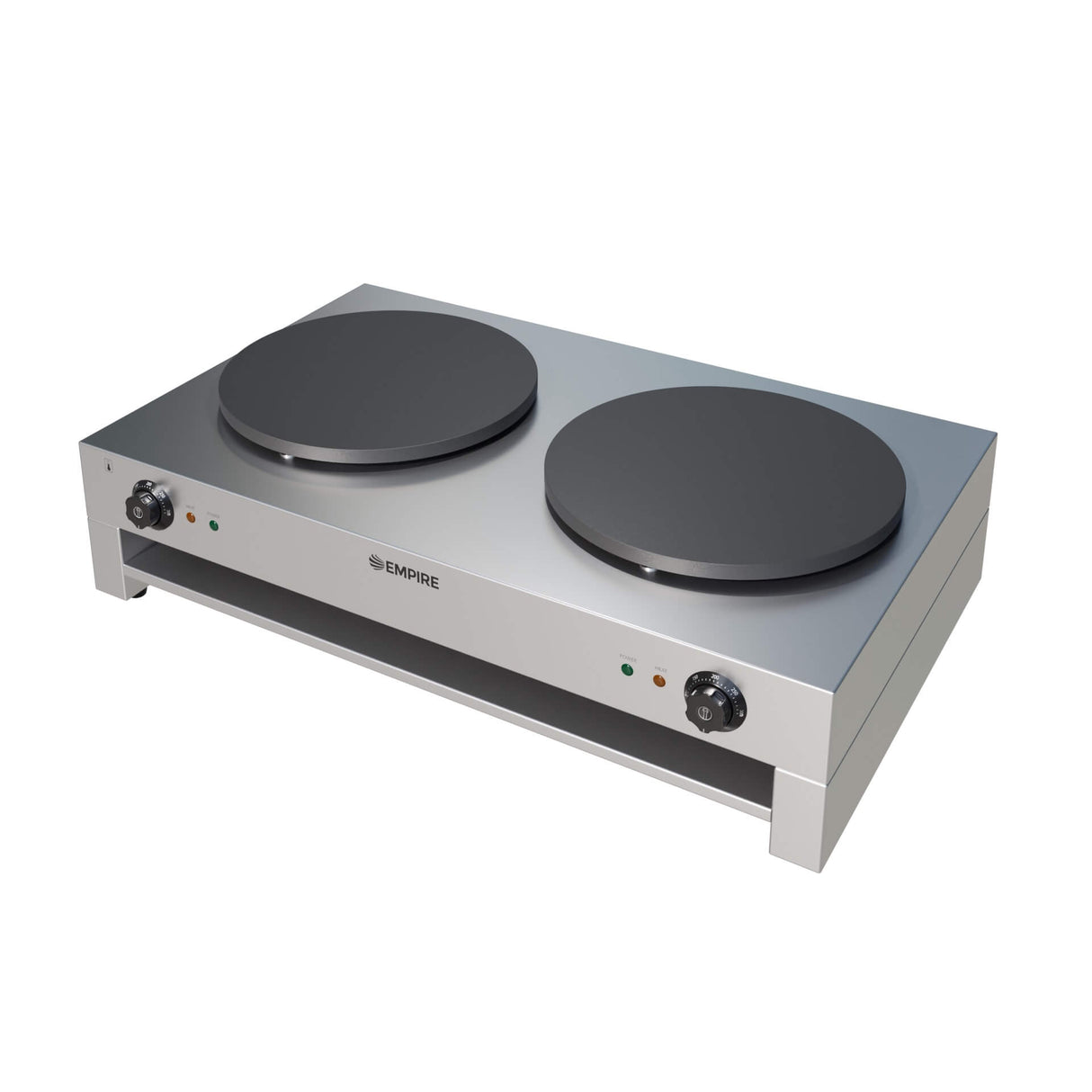 Empire Twin Plate Electric Crepe Maker 400mm x 2 - EMP-ECMD Crepe Makers & Pancake Machines Empire