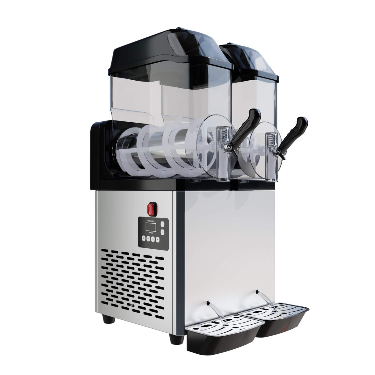 Empire Twin Tank Slush Machine – 2 x 12L Commercial Frozen Drink Maker - Fast Cool & Easy Clean | EMP-SLUSH2V2 Slush Machines Empire