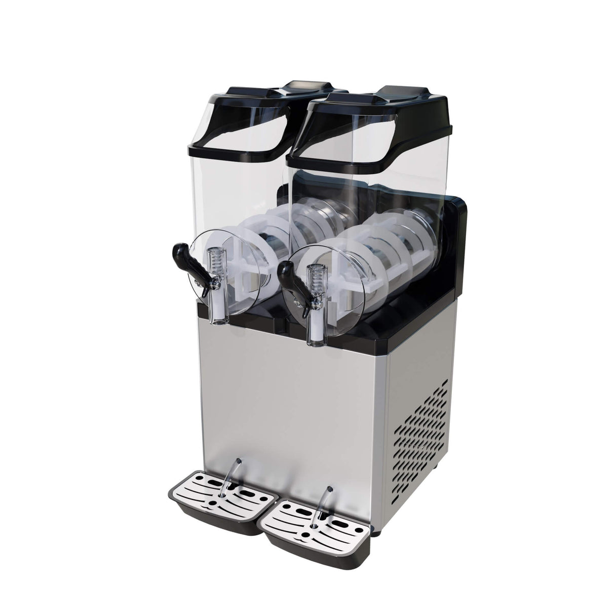 Empire Twin Tank Slush Machine – 2 x 12L Commercial Frozen Drink Maker - Fast Cool & Easy Clean | EMP-SLUSH2V2 Slush Machines Empire