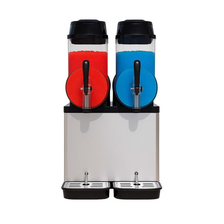 Empire Twin Tank Slush Machine – 2 x 12L Commercial Frozen Drink Maker - Fast Cool & Easy Clean | EMP-SLUSH2V2 Slush Machines Empire