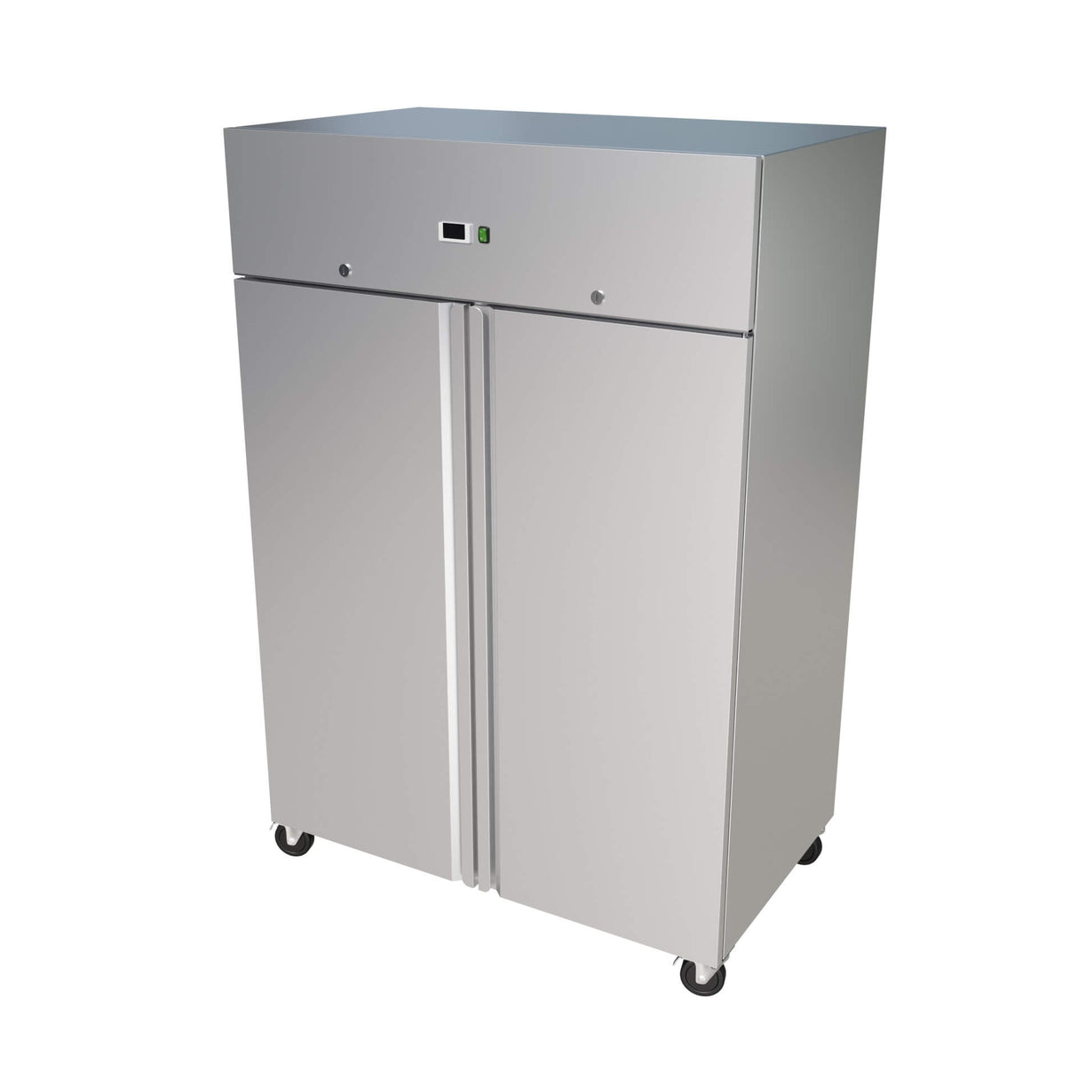 Empire Upright Double Door Stainless Steel Gastronorm Fridge 1200 Litre - EMP-GN1200SS Refrigeration Uprights - Double Door Empire