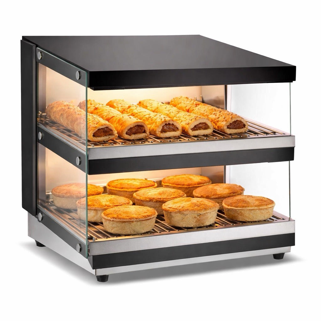 Empire Self Serve Heated Display Case 2 Shelf - EMP-85HW-C Ambient Display Units Empire
