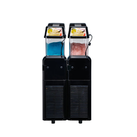 Hamoki Commercial Slush Machine – 2 x 12 Litre Twin Tank Frozen Ice Drink Maker | 331003 Slush Machines Hamoki