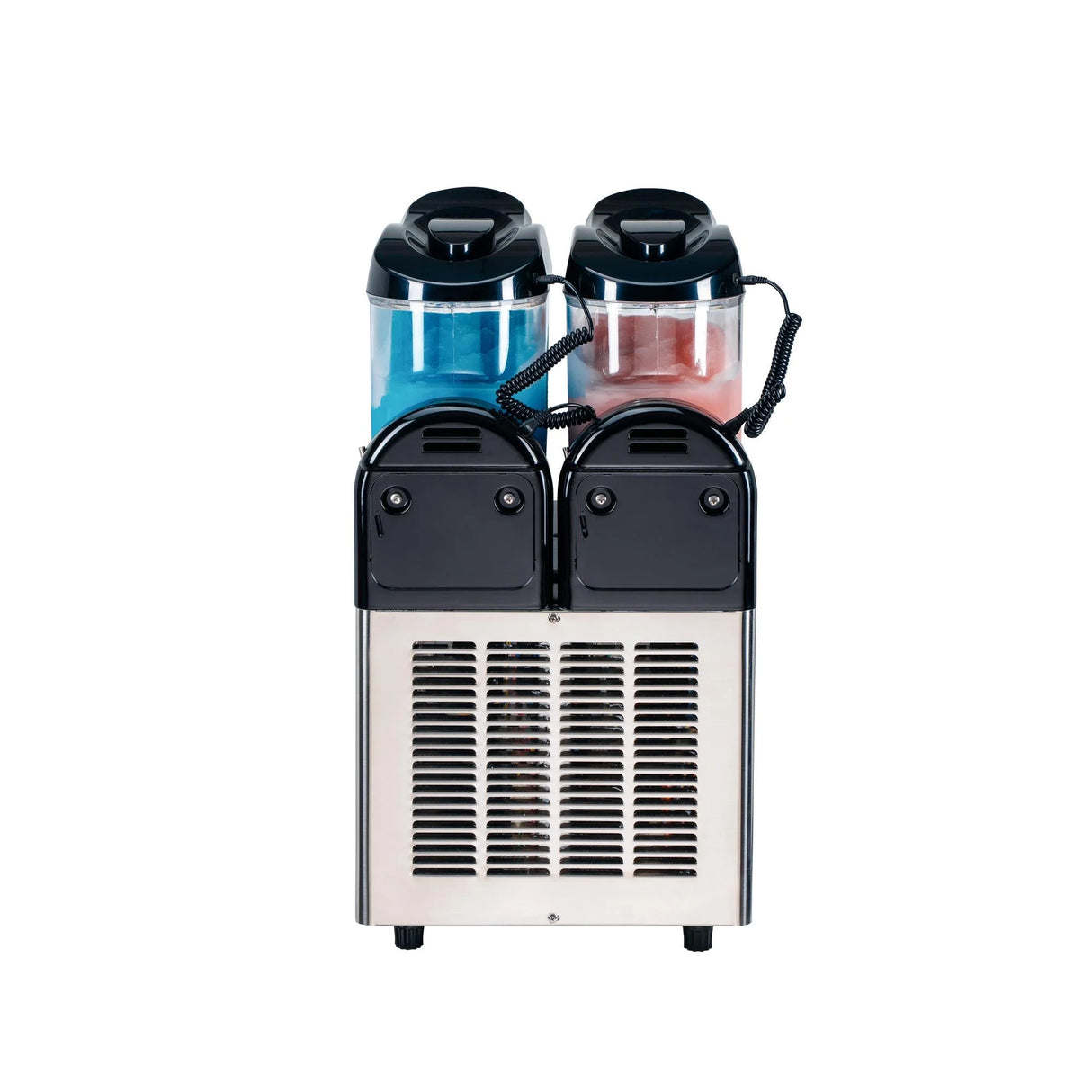 Hamoki Commercial Slush Machine – 2 x 12 Litre Twin Tank Frozen Ice Drink Maker | 331004 Slush Machines Hamoki