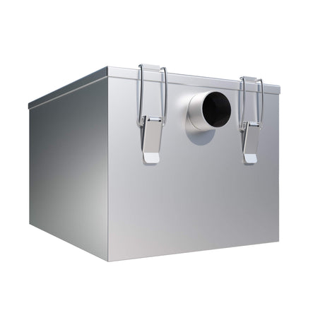 Stainless Steel Grease Trap 16 Litre Capacity - 5KGB-SS Grease Traps / Interceptors - Stainless Steel Empire   