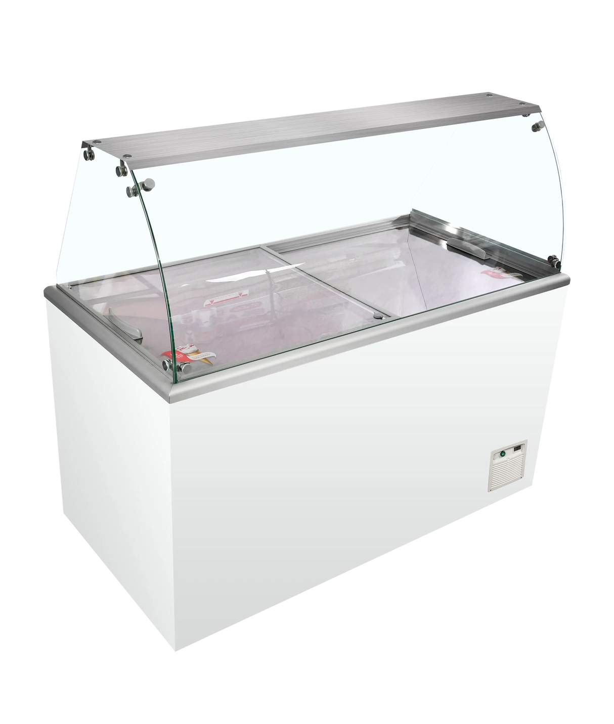 Tefcold Scoop Ice Cream Display Counter Freezer 12 x 5 Litre | ISOA12W1 Ice Cream Display Freezers Tefcold