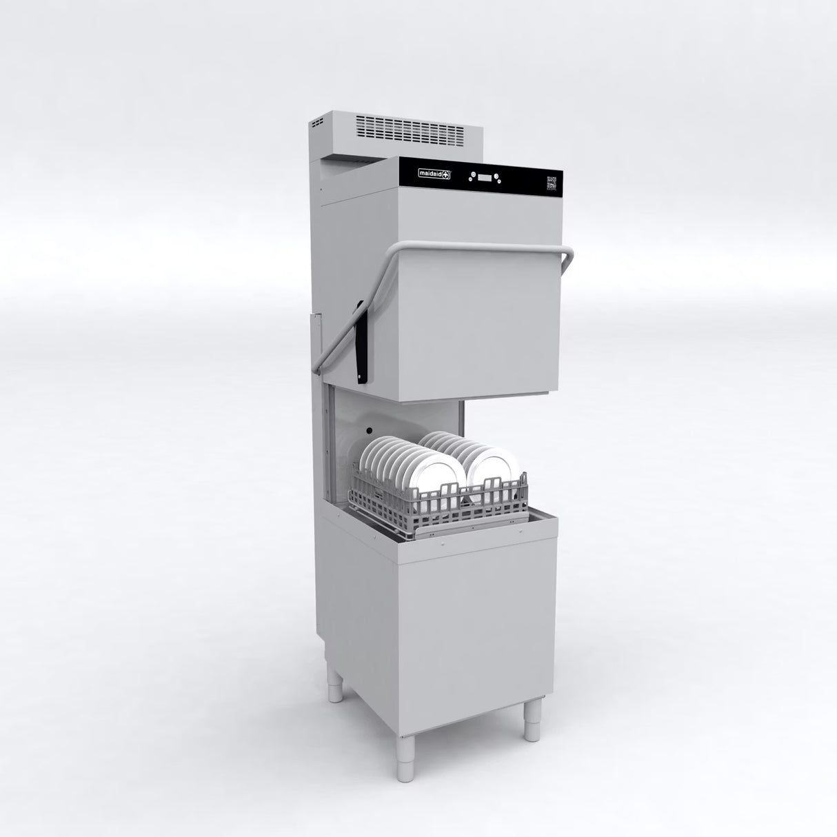 Maidaid Pass Through Heat Recovery Dishwasher with Pump & Softener | C205WSHR Pass Through Hood Dishwashers Maidaid Halcyon