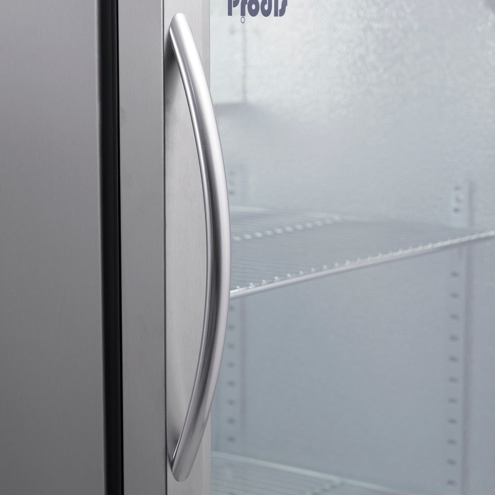 Prodis Triple Door Bottle Cooler Stainless Steel Back Bar Fridge | NT3ST-LE Triple Door Bottle Coolers Prodis
