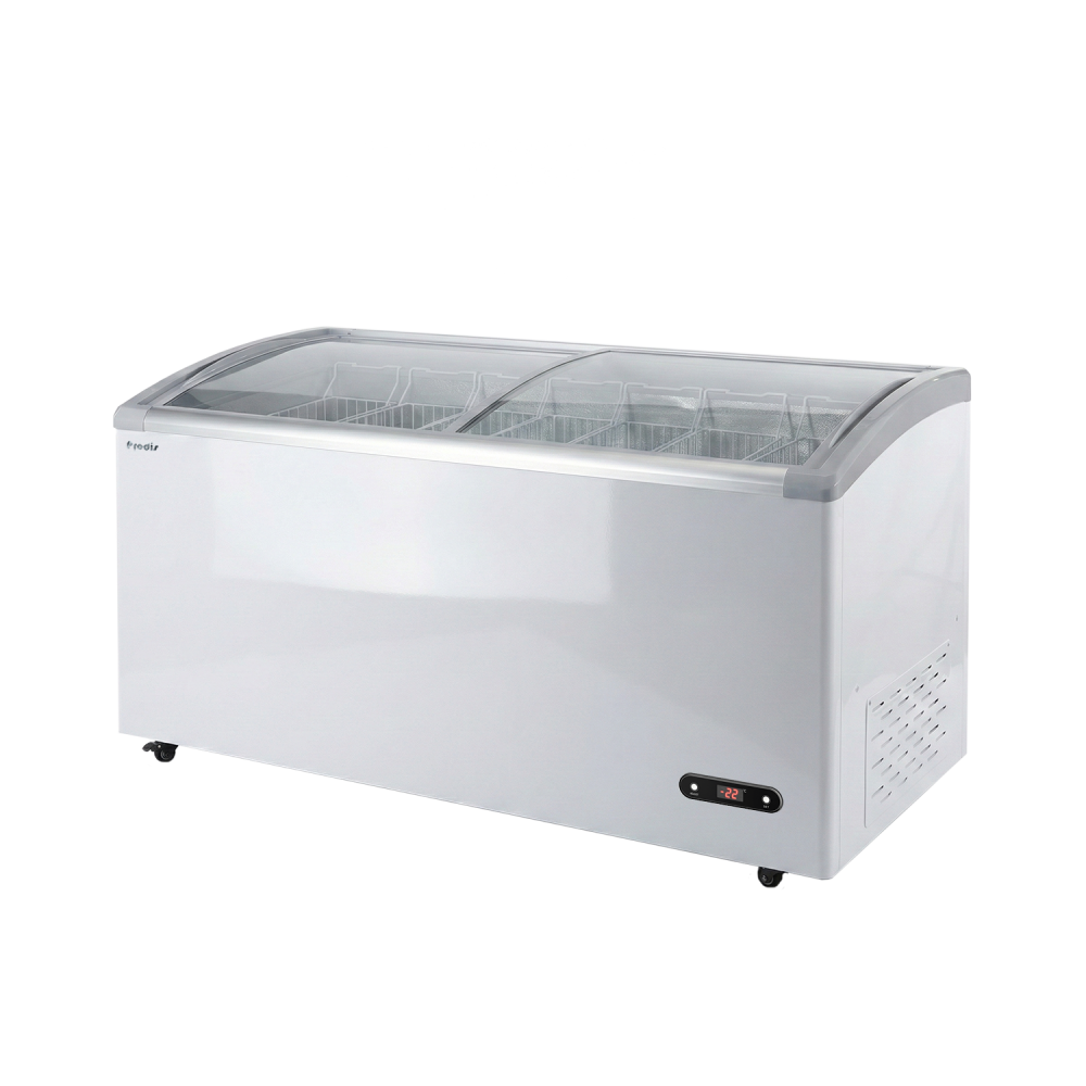 Prodis Curved Glass Display Freezer 546L | NVC5 Display Chest Freezers Prodis