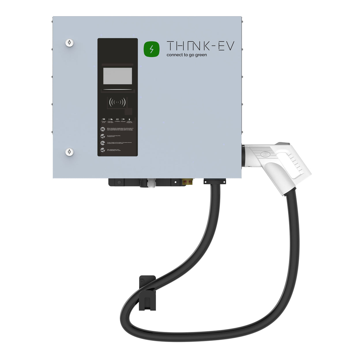 Think-EV - 30KW DC EV Charger - Tethered EV Charger Think-EV