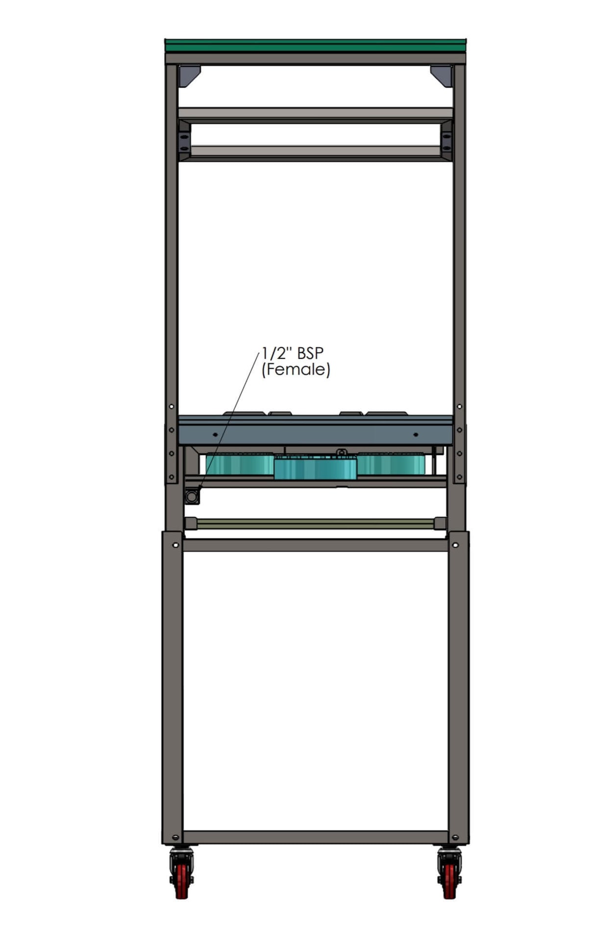 Rotoquip Commercial 3 Burner Indian Range Cooker - RCR-2x1 Indian Range Cookers Rotoquip