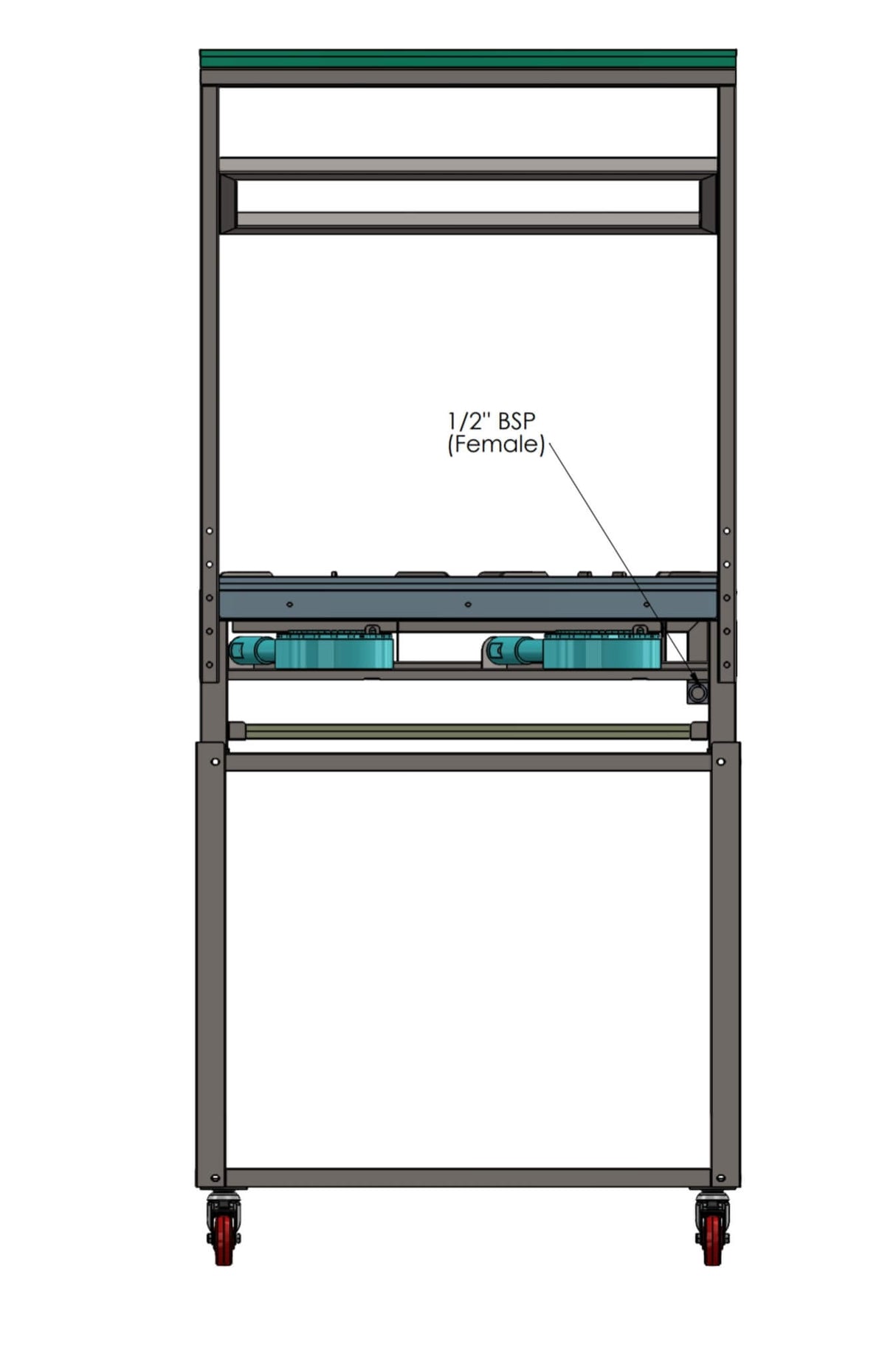 Rotoquip Commercial 4 Burner Indian Range Cooker - RCR-2×2 Indian Range Cookers Rotoquip